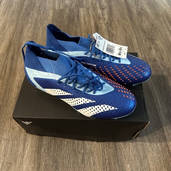 Adidas Predator Accuracy.1FG Soccer Cleats Men’s Size 9.5GZ0038 No Lid